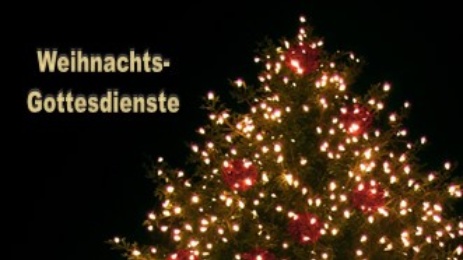 Weihnachtsgottesdienste 
